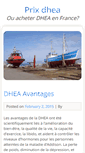 Mobile Screenshot of prix-dhea.com